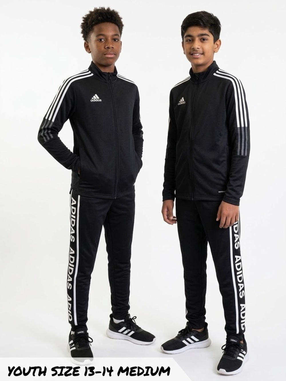 Adidas Track Suit Youth Boys Size 13-14 Medium A1035